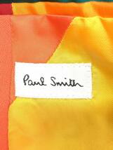 Paul Smith◆テーラードジャケット/ウール/163204/デヴィッドホックニー/オレンジ/中古品_画像3