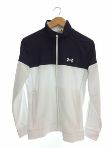 UNDER ARMOUR◆UA Sportstyle Pique TRock Jacket/スポーツウェアー/M/WHT/1313204