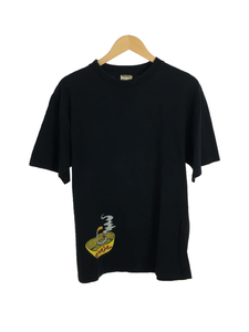 90s/GOUGE/MADE IN USA/Tシャツ/L/コットン/BLK