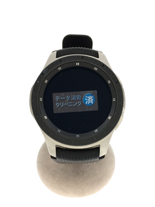 SAMSUNG◆Galaxy Watch SM-R800NZSAXJP/-/ラバー/BLK
