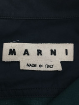 MARNI◆20SS/トロピカルウールオーバーシャツ/ミリタリーポケット/46/ウール/GRN/CUMU0149A0_画像3