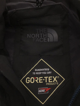 THE NORTH FACE◆ナイロンジャケット/M/ナイロン/BLK/無地/f721336/ゴアテックス_画像3