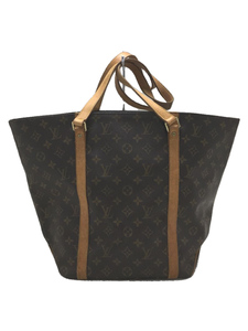 LOUIS VUITTON◆サック・ショッピング_モノグラム_BRW/PVC/BRW