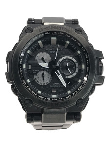 CASIO◆ソーラー腕時計・G-SHOCK/アナログ/BLK/BLK