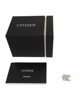 CITIZEN◆ソーラー腕時計/アテッサ/H800-T025862/アナログ/ステンレス/BLU/SLV//クロノグラフ 電波 ATTESA ECO-DRIVE エコドライブ_画像6