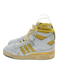 adidas◆ハイカットスニーカー/27.5cm/YLW/GZ6468/WHT/FORUM 84 HI AEC