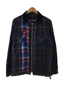 sacai◆22AW Plaid Shirt/ブルゾン/2/コットン/チェック/22-02838M