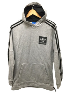 adidas◆パーカー/M/コットン/GRY/AJ8091