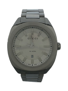 GUCCI◆クォーツ腕時計/アナログ/ステンレス/SLV/SS/142.4/16563896/グッチ