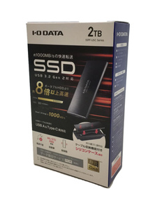 I*O DATA* personal computer peripherals / portable SSD/2TB/SSPF-USC2T/ unopened goods 