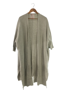 BEARDSLEY(BEARDSLEY GALLARDAGALANTE)* common common long cardigan /1/ cotton /GRY/BEZ1021105A0002