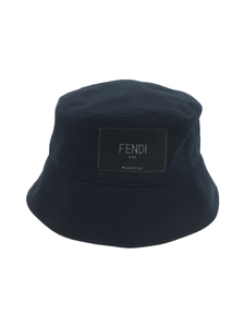 FENDI◆ハット/S/コットン/NVY/無地/メンズ