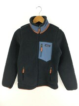 patagonia◆Ws Classic Retro-X/フリースジャケット/XS/ポリエステル/NVY_画像1