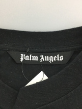 Palm Angels◆21SS/Burning Head LOGO T-Shirt/Tシャツ/XXL/コットン/BLK_画像3