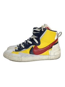 NIKE◆BLAZER MID SACAI/ブレーザーミッドサカイ/イエロー/BV0072-700/27cm/YLW