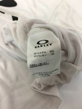 OAKLEY◆Tシャツ/S/コットン/WHT/プリント_画像6