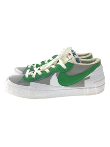 NIKE◆BLAZER LOW/Grey GREEN/28cm/GRY/ソール減り有//ローカットスニーカー ブレーザーロー