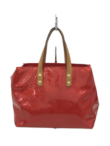 LOUIS VUITTON◆リードPM_モノグラム・ヴェルニ_RED/エナメル/RED