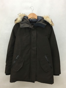 CANADA GOOSE◆キャニングトンパーカー/ダウンジャケット/S/ポリエステル/ブラウン/2581L