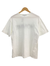 COMME des GARCONS HOMME◆Tシャツ/S/コットン/WHT/HG-T011/21SS/homme刺繍_画像2