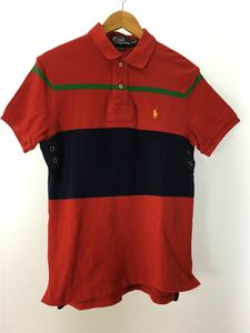 POLO RALPH LAUREN◆ポロシャツ/L/コットン/RED