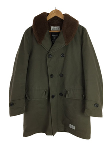 WACKO MARIA◆17FW/M-38 VENTILE MACKINAW COAT/ジャケット/M/コットン/KHK