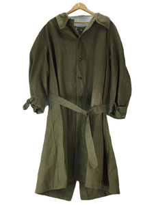 FRENCH MILITARY◆コート/-/-/KHK/フランス軍/M-35/Motorcycle Coat/モーターサイクルコート/