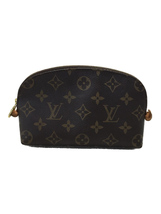 LOUIS VUITTON◆ポシェット・コスメティック_モノグラム_BRW/PVC/BRW/M47515_画像1