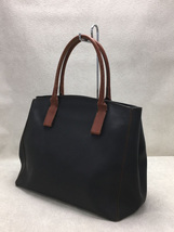 BOTTEGA VENETA◆マルコポーロ/角スレ/ハンドルダメージ/トートバッグ/-/BLK_画像2