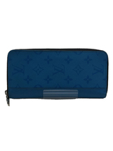 LOUIS VUITTON◆長財布/レザー/BLU/M30467/タイガラマジッピーウォレットヴェルティカル_画像1