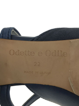 Odette e Odile UNITED ARROWS◆パンプス/22cm/ブルー_画像4