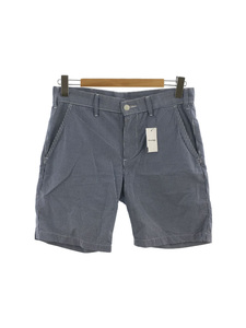 SAVE KHAKI UNITED◆TWILL BERMUDA SHORT/ショートパンツ/30/BLU/ギンガムCK/21031611000620