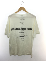 Deuxieme Classe◆21SS/LOVE A PEACE バックプリントTシャツ/21070500703010/FREE/コットン/WHT_画像2