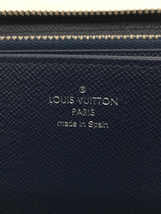 LOUIS VUITTON◆ジッピー・ウォレット_エピ_NVY/レザー/NVY/無地_画像3