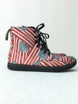 Dr.Martens◆ドクターマーチン/キッズ靴/20cm/スニーカー/コットン/RED_画像3