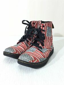 Dr.Martens◆ドクターマーチン/キッズ靴/20cm/スニーカー/コットン/RED