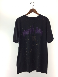 Palm Angels◆Tシャツ/M/コットン/ブラック/トップス/半袖