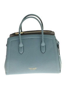 kate spade new york◆KNOTT SATCHEL TRUE TAUPE MULTI/レザー/BLU/PXR00398/ショルダー欠品