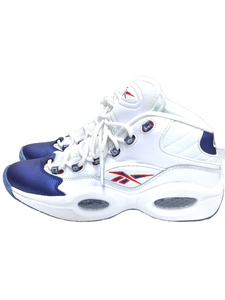 Reebok◆QUESTION MID/クエスチョンミッドハイカットスニーカー/29cm/ホワイト/GX0227