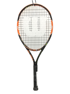 Wilson◆軟式ラケット/Wilson 2015 Burn 26S Junior Spin Tennis Racquet/ORN