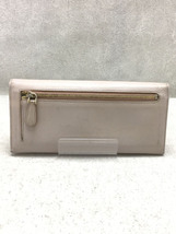 PRADA◆角スレ/コインポケット汚れ有り/サフィアーノ2つ折り財布/レザー/BEG■1MH132_画像2