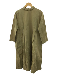 nest Robe◆01201-1400-1/長袖ワンピース/FREE/コットン/BEG/nest Robe