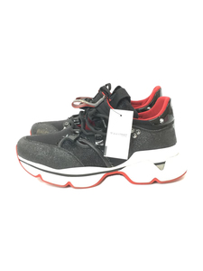 Christian Louboutin*RED RUNNER/ low cut sneakers /38/ black 