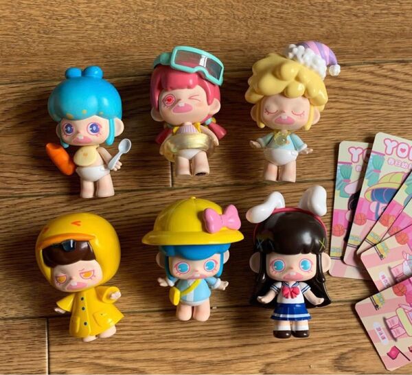 YOKO 春の幼稚園シリーズ フィギュア 箱無し内袋未開封6点セット