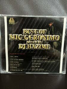 MIXCD DJ HAZIME BEST OF MIC GERONIMO★MURO KIYO KOCO SEIJI PUNPEE NUJABES KENTA MINOYAMA MISSIE KENSEI