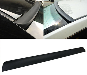 素地 艶消黒 BRS リアルーフスポイラー スバル インプレッサ G4 セダン ( 2011-2016 ) 汎用 PUF PVC ウイング スポイラー 