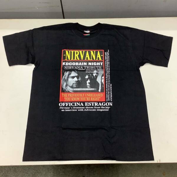 SR2XLB1. バンドTシャツ XXLサイズ　NIRVANA ② ニルヴァーナ　ニルバーナ