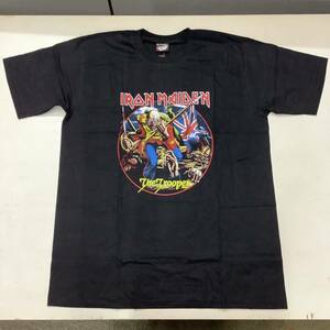 SRXLC3. バンドTシャツ XLサイズ　IRON MAIDEN ① アイアンメイデン　プリントTシャツ