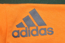 adidas アディダス トレーニング用 Tシャツ オレンジ Lサイズ 中古_画像4