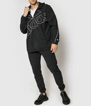 送料無料 新品 adidas エッセンシャルビッグロゴ ウインドブレーカー XL_画像2